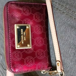 Michael Kors Small Logo Wallet Wristlet